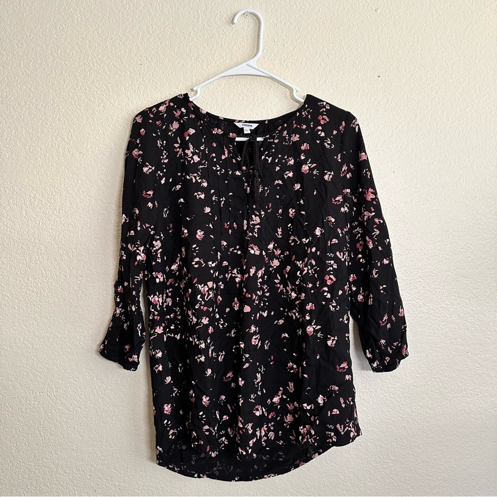 Sonoma Floral Longsleeve Blouse